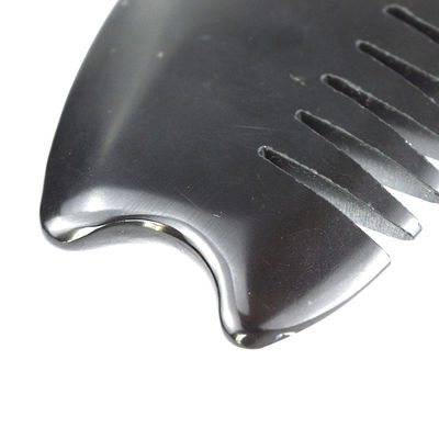 Say Goodbye to Muscle Tension with Natural Black Bian Stone Gua Sha Scraping Comb Guasha Massage Tool