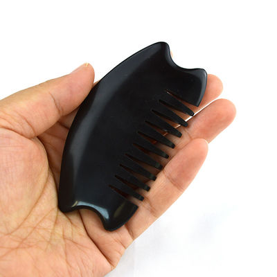 Say Goodbye to Muscle Tension with Natural Black Bian Stone Gua Sha Scraping Comb Guasha Massage Tool