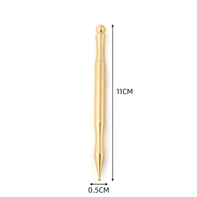 2024 Guasha Metal Point Massage Stick For Body Massage Acupressure Press Massager Copper Acupoint GuaSha Guasha Pen