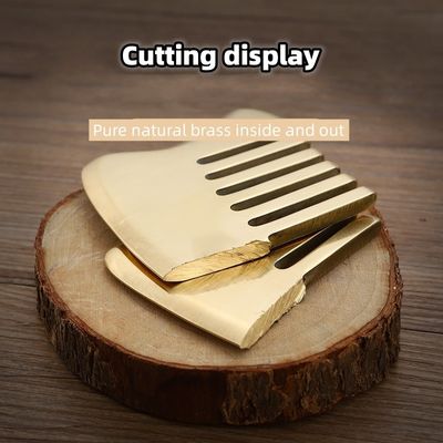 Gold Body Muscles Gua Sha Board Tool for Scalp Massage Comb Guasha Stone Head Massager Hair Health Care Salon Beauty Tool