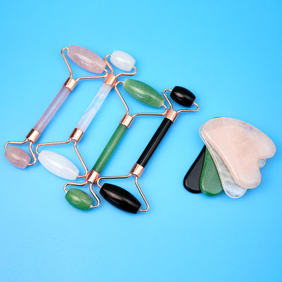 Facial Massager Massage Tools Set Gua Sha Board Face Roller Guasha Stone Body Self Skin Care Spa Anti Aging Beauty Gift Box