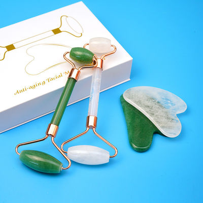 Facial Massager Massage Tools Set Gua Sha Board Face Roller Guasha Stone Body Self Skin Care Spa Anti Aging Beauty Gift Box