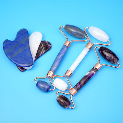 Facial Massager Massage Tools Set Gua Sha Board Face Roller Guasha Stone Body Self Skin Care Spa Anti Aging Beauty Gift Box