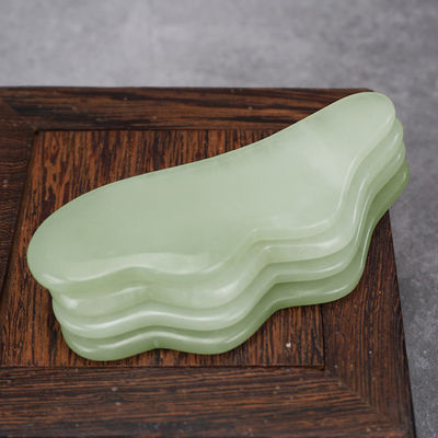 Skin Tightening Lifting Remove Winkles Natural Xiuyan Jade Gua Sha Scraping Massage Board Custom Logo 2024 Best Product