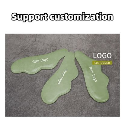 Skin Tightening Lifting Remove Winkles Natural Xiuyan Jade Gua Sha Scraping Massage Board Custom Logo 2024 Best Product