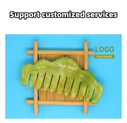 Body Muscles Health Care 2024 Natural Xiuyan Jade Gua Sha Scalp Massage Comb for Dredging Meridians and Beautifying Skin