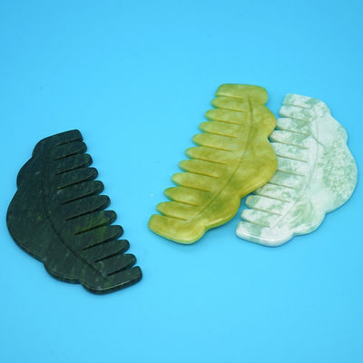 Body Muscles Health Care 2024 Natural Xiuyan Jade Gua Sha Scalp Massage Comb for Dredging Meridians and Beautifying Skin
