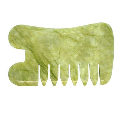 Experience the Benefits of Natural Xiuyan Jade Massage Comb for Nourishing Massage