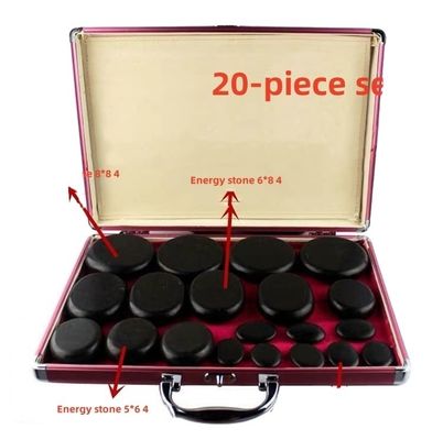 Hot Stones Massage Equipment Portable Heated Rocks and Warmer Set for Electric Spa essential oil stone