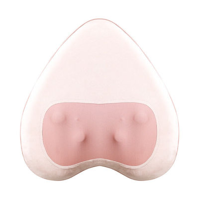 Physical Therapy Health Care Household Back Cushion 2024 Products Trending Heart Shape Whole Body Massage Pillow Machine in Pink