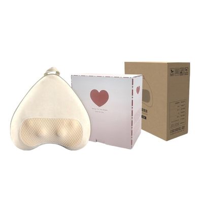 Physical Therapy Health Care Household Back Cushion 2024 Products Trending Heart Shape Whole Body Massage Pillow Machine in Pink
