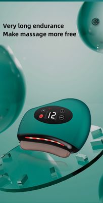 Body Massage Equipment Intelligent Facial Bianstone Massage Needle Stone Electric Scraping Instrument with Hot Compress