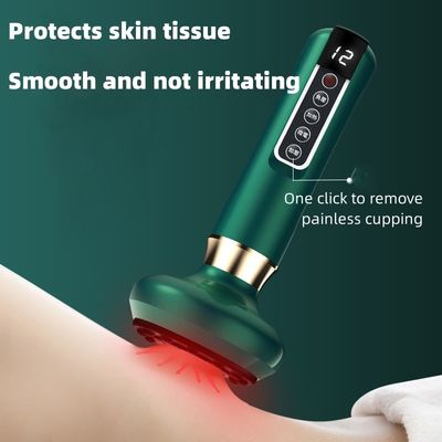 Logo Customized Logo Availabled Handheld Electric Guasha Cupping Suction Massager for Meridian Treatment and Health Care