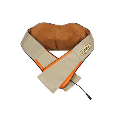 Coffee Household Multi-functional Cervical Massage Heating Pillow Shawl Electric Neck Shoulder Massager Body Muscle Relax Machine Tool