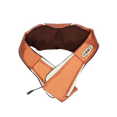 Coffee Household Multi-functional Cervical Massage Heating Pillow Shawl Electric Neck Shoulder Massager Body Muscle Relax Machine Tool
