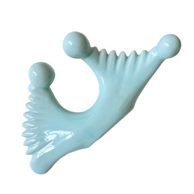 Muscle Massage Ceramic Gua Sha Board Anti Cellulite Therapy Machine for Blue Facial Massage Tools