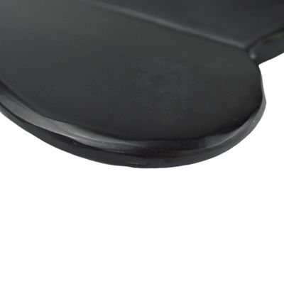 2024 Heart Shape Natural Black Bian Stone Gua Sha Scraping Massage Tool for Lymphatic Drainage Muscle Massage Function