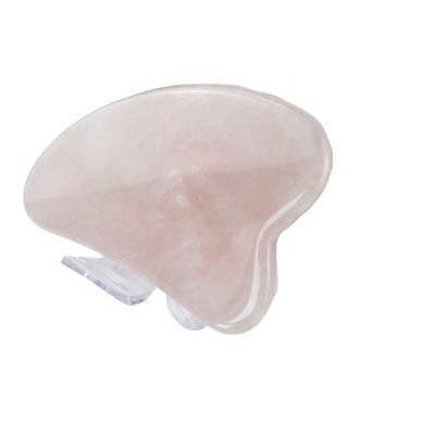 Small Jade Stone Guasha Board Custom Facial Massager for Neck Back Shoulder Waist Buttock Heart Shape Rose Quartz Gua Sha