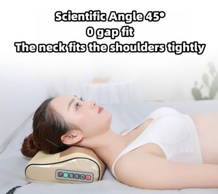 Body Massage Pillow for Home Manual-Wired Control Cervical Massager Neck Massager Heating Shoulder Neck Waist Whole Body