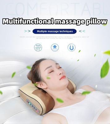 Household Electric Cervical Massage Pillow Infrared Heat Compress Body Massage Spa Machine for Neck and Head Massage