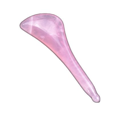 Body Massage Tool Rose Quartz Gua Sha Pen Avaiable Logo for Facial and Eye Acupuncture Stick