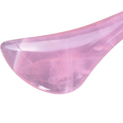 Body Massage Tool Rose Quartz Gua Sha Pen Avaiable Logo for Facial and Eye Acupuncture Stick