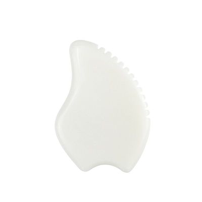 Massage Equipment Best Seller Custom White Jade Facial Massage Guasha Tools For Face Jade Stone Massage Gua Sha Board