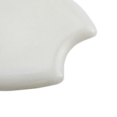 Skin Care Beauty Salon Tool Natural White Jade Stone Gua Sha Scraping Board for Body Massage Therapy