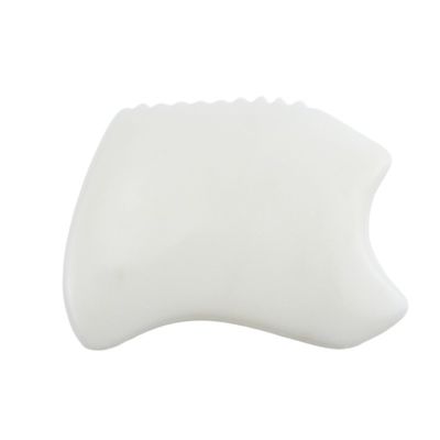 Body Massage Tool with Natural White Jade Stone Gua Sha Scraping Board Guasha Facial Spa Skin Care Beauty Salon