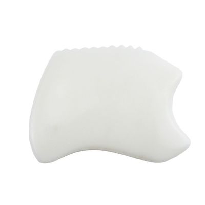 Body Massager Newest Style Pure Natural White Jade Facial Anti-aging Gua Sha Board Gemstone Skincare Massage Jade Stone Guasha Tool