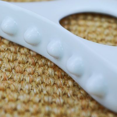 Professional Grade Ceramic Gua Sha Scraping Massage Tool for V-face Lifting and Lymphatic Drainage