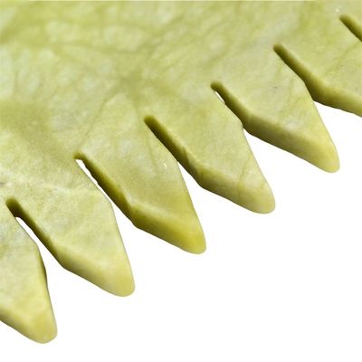 Massage Comb Style Natural Xiuyan Jade Gua Sha Scalp Guasha Stone Head Massager Hair Health Care Salon Beauty Tool