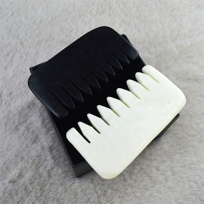 Xiuyan Jade Comb Median Scraping Massage Comb for Muscle Massage and Natural Jade Stone Guasha Scalp Comb