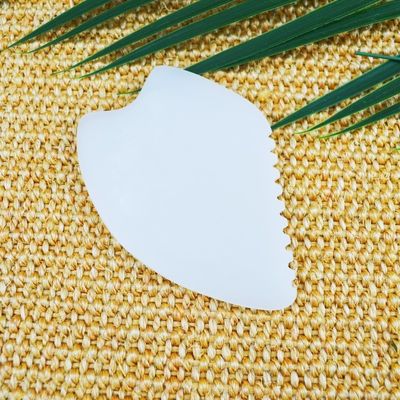 2024 Afghanistan White Jade Gua Sha Scraping Board Customized Logo Availabled for Muscle Massage and Skin Health Care