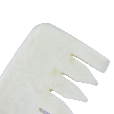 2024 Trending Natural Jade Xiuyan Jade Gua Sha Comb for Head Spa Scalp Massage Function Muscle Massage