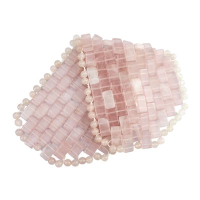 Eyes Care Natural Rose Quartz Eye Mask Face Jade Mask Healing Crystal Stone Anti-Aging Facial Skin Care Facial Massage Tools