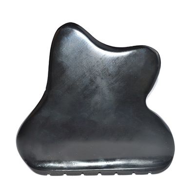 Body Massage Tool 2024 Trending Natural Black Bian Stone Gua Sha Scraping Board for Rejuvenating Facial Spa