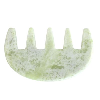 Muscle Massage 100% Natural Xiuyan Jade Gua Sha Scraping Comb Guasha Stone Facial Body Spa Massage Skin Care Beauty Tool