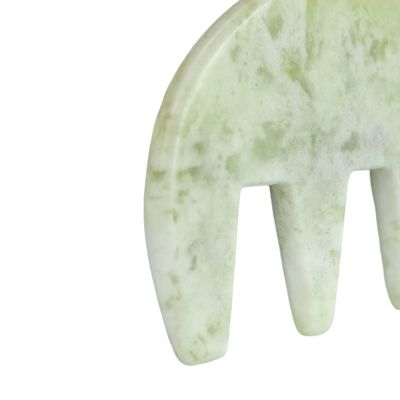 Muscle Massage 100% Natural Xiuyan Jade Gua Sha Scraping Comb Guasha Stone Facial Body Spa Massage Skin Care Beauty Tool
