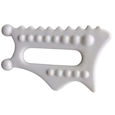 Customized Logo Availabled 2024 Ceramic Body Facial Guasha Tool Massage for Whole Body and Facial Muscle Relaxing