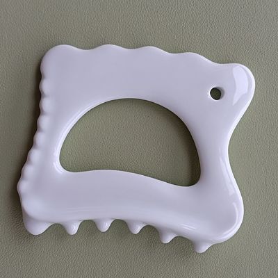 Facial Lifting and Body Massage with Ceramic Gua Sha Tool Skin Rejuvenation Spa Tool