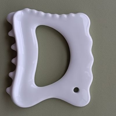 Facial Lifting and Body Massage with Ceramic Gua Sha Tool Skin Rejuvenation Spa Tool