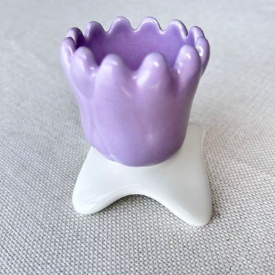 Customized Logo Availabled 2024 Handmade Ceramic Gua Sha Scalp Massager for Body Head Face Health Care and Scraping Tool