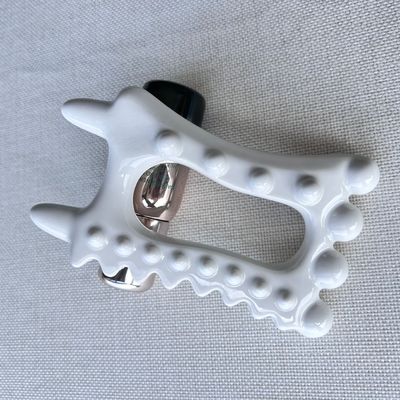 Customized Logo Availabled Handheld Ceramic Gua Sha Massage Tool for Self Skin Care Health Care Products
