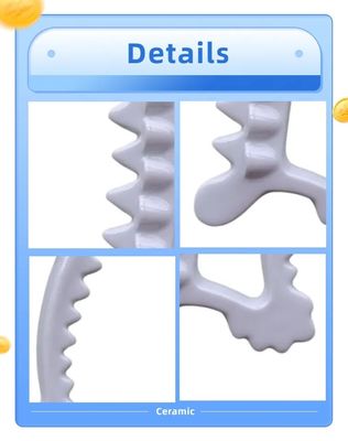 Customized Logo Massage Tools Microcrystalline Ceramic Gua Sha Scraping Tool for Relaxing Body and Face