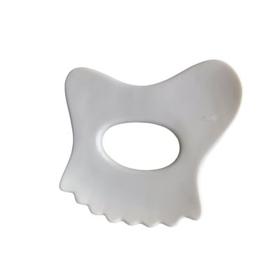 Customized Logo Availabled Mini Ceramic Gua Sha Massage Tool Body Massage for Neck Face and Skin Care Spa Facial Lifting