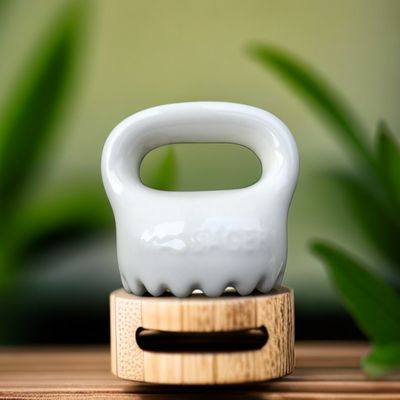 Relaxing Body and Face Scalp Personal Health Care Microcrystalline Ceramic Gua Sha Scraping Tool with Customized Logo