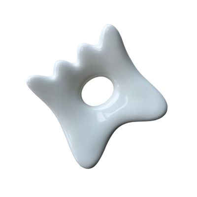 Body Massage Equipment Mini Ceramic Gua Sha Massage Tablet for Lymphatic Drainage and Facial Beauty Skincare Spa