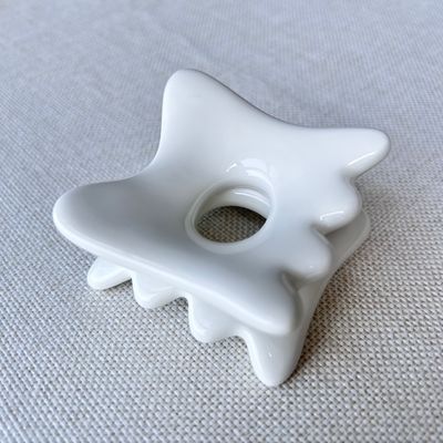 Body Massage Equipment Mini Ceramic Gua Sha Massage Tablet for Lymphatic Drainage and Facial Beauty Skincare Spa