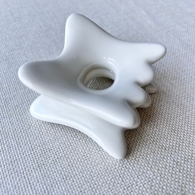 Body Massage Equipment Mini Ceramic Gua Sha Massage Tablet for Lymphatic Drainage and Facial Beauty Skincare Spa